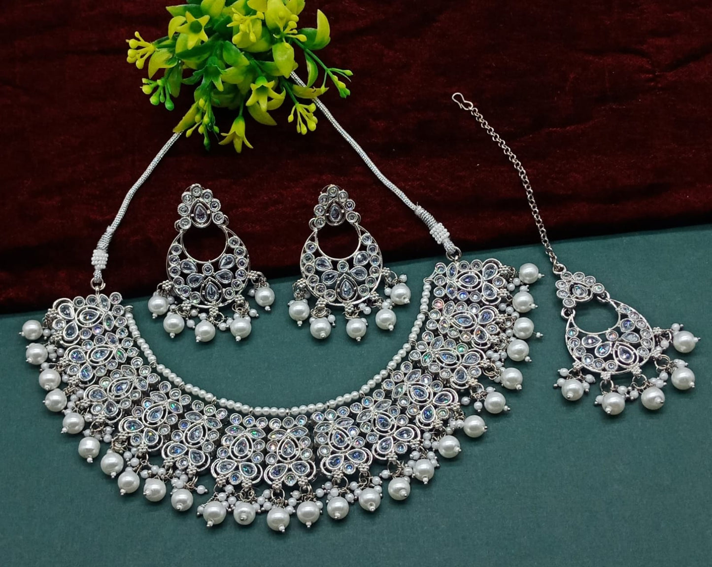 Arrya Necklace set by Navrang