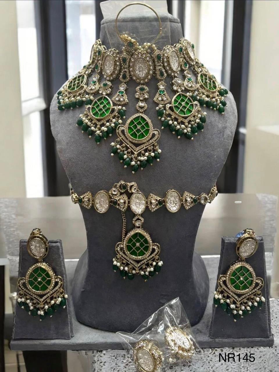 Sonal Semi Bridal Set by Navrang