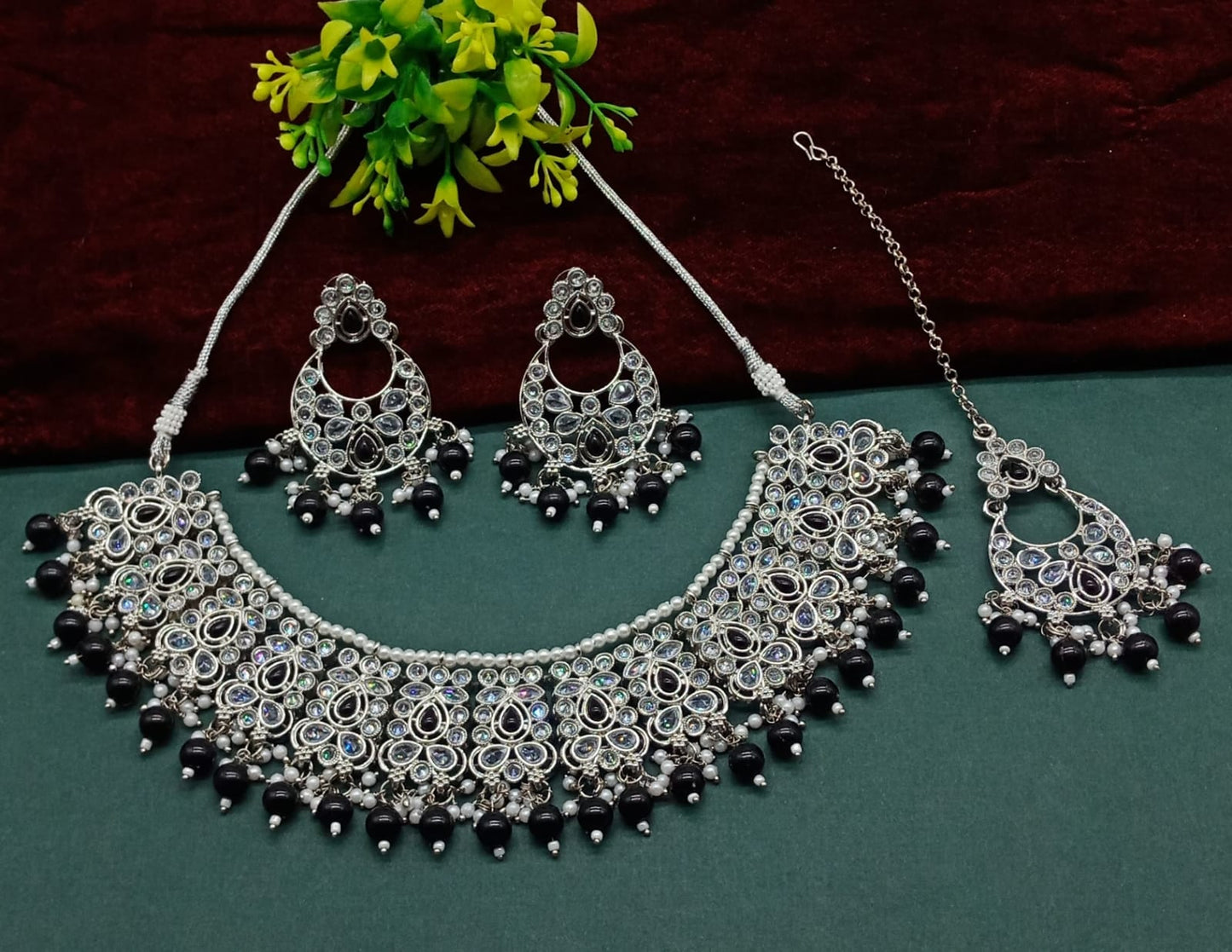 Arrya Necklace set by Navrang