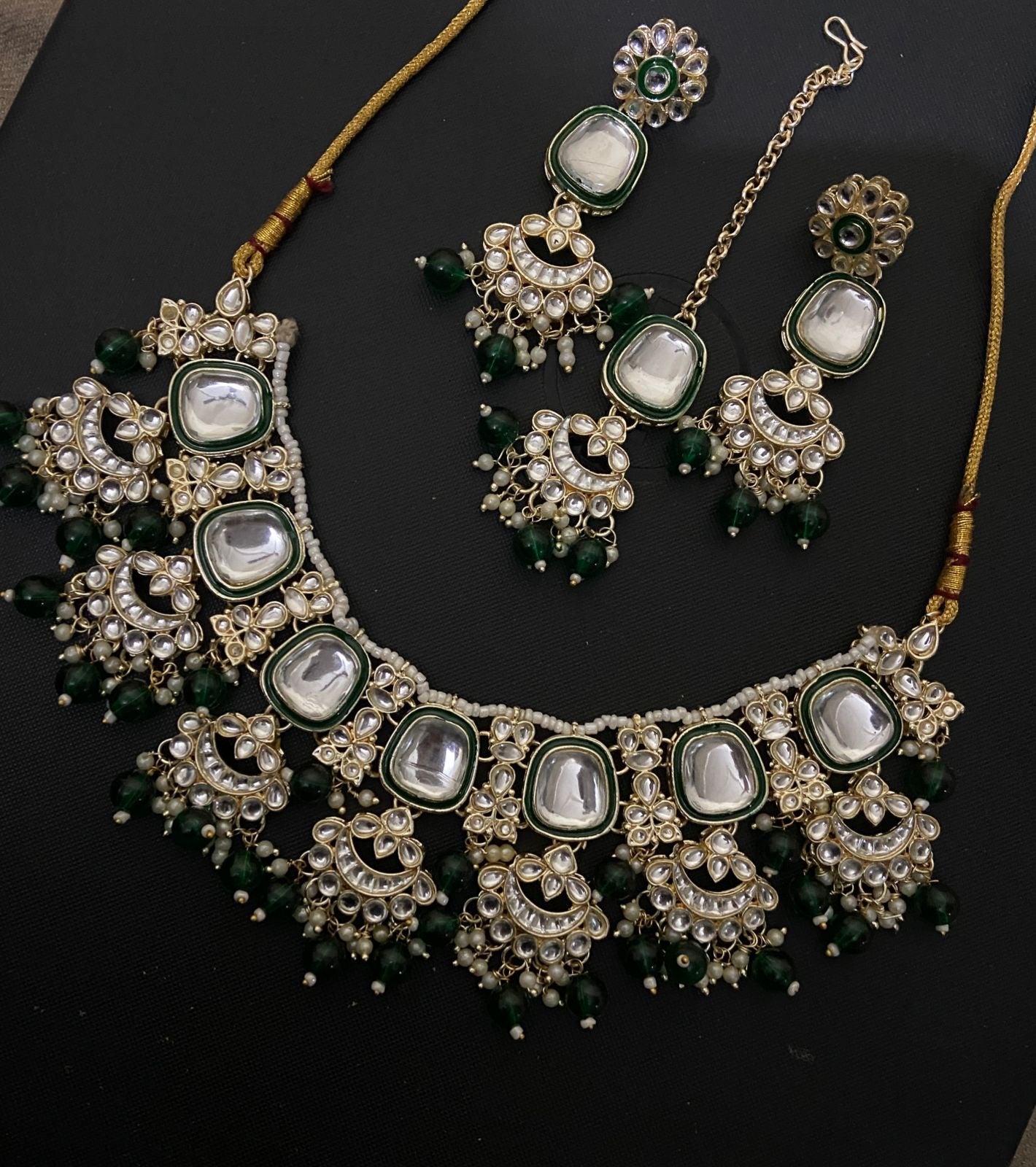 Olivia Jewellery by Navrang (Green)