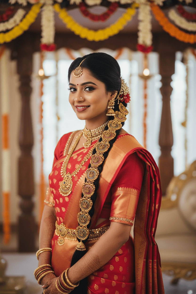 Rakshita Premium Quality Kempu Hair Choti by Navrang