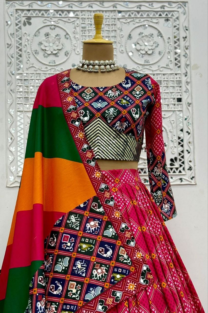 Navya Digital Printed Lehenga choli with dupatta