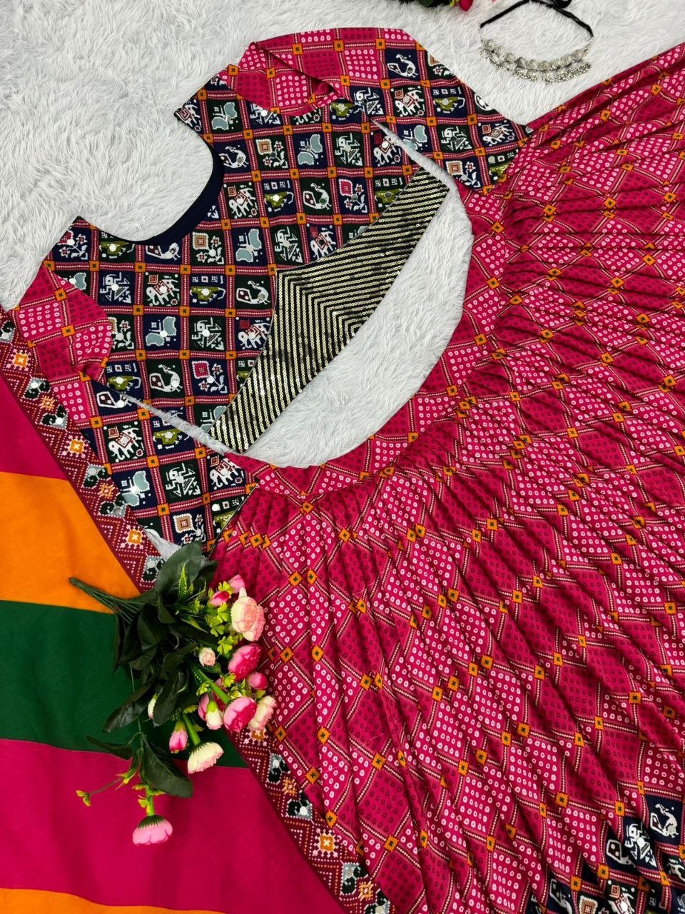 Navya Digital Printed Lehenga choli with dupatta