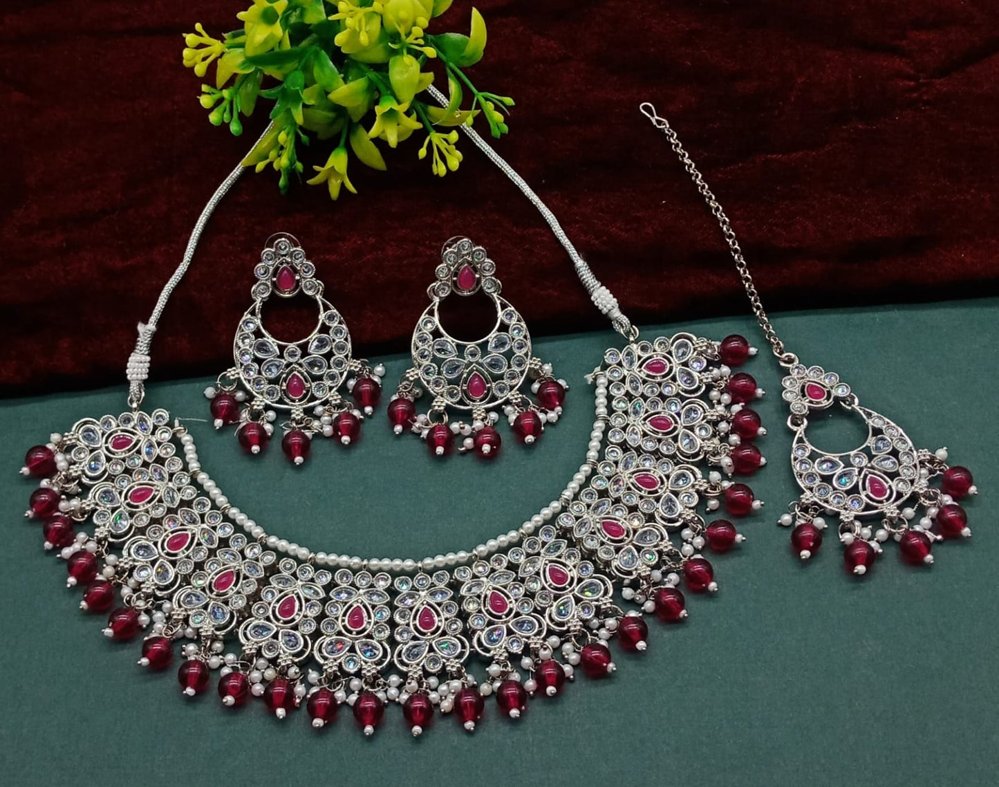 Arrya Necklace set by Navrang