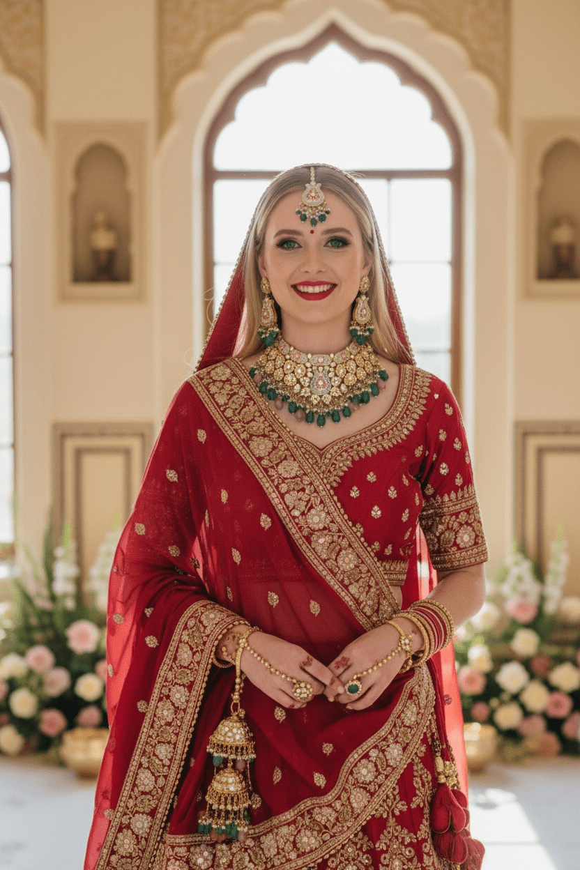 Aadhira Bridal Jewellery set by Navrang (Multi)