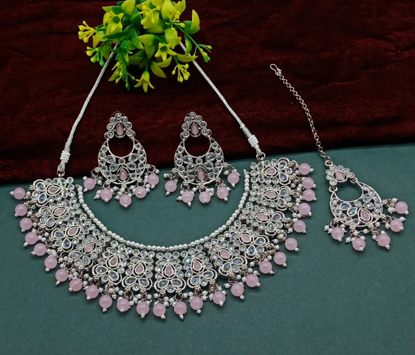 Arrya Necklace set by Navrang