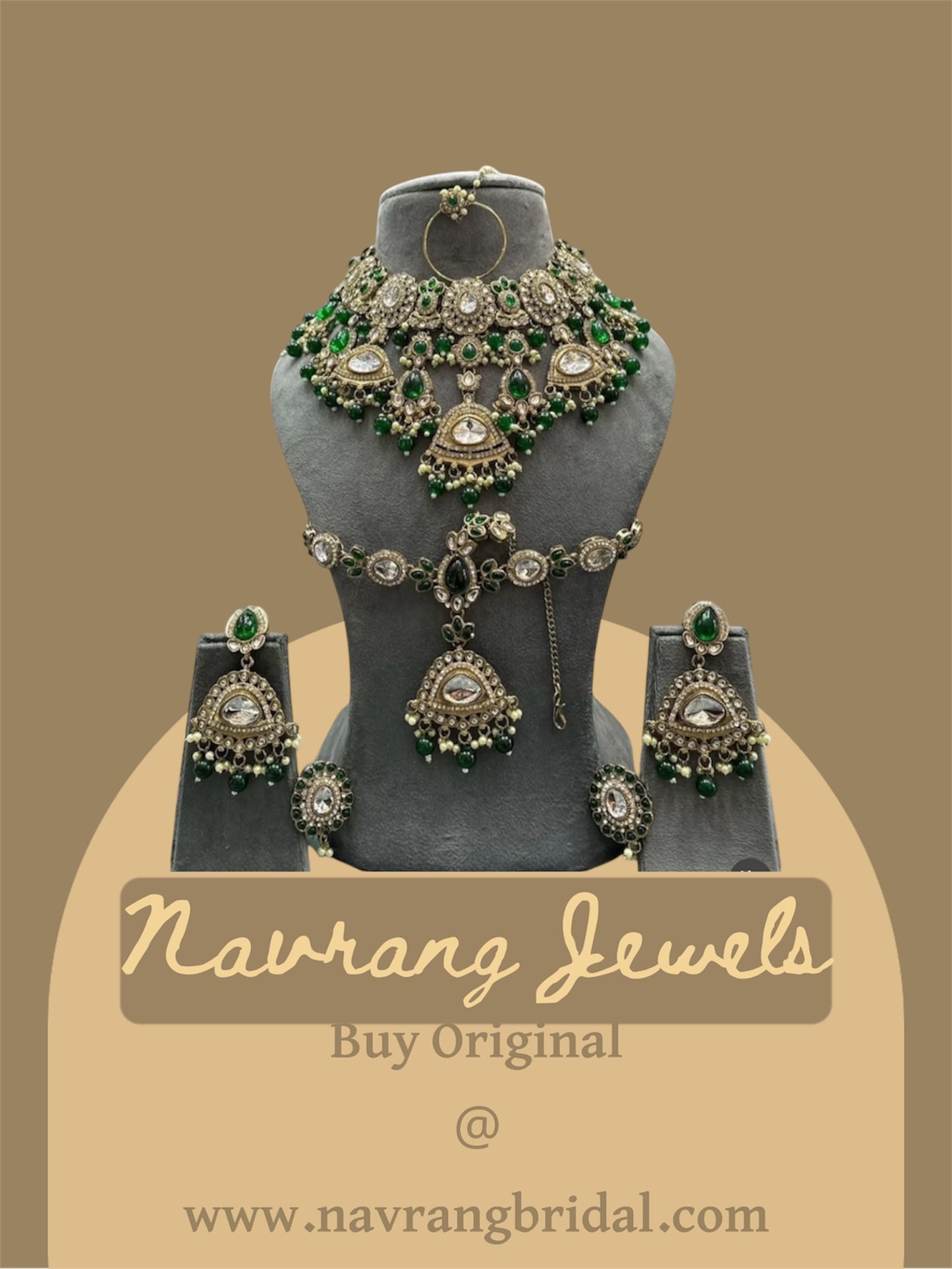 Kanishka Semi Bridal Set by Navrang