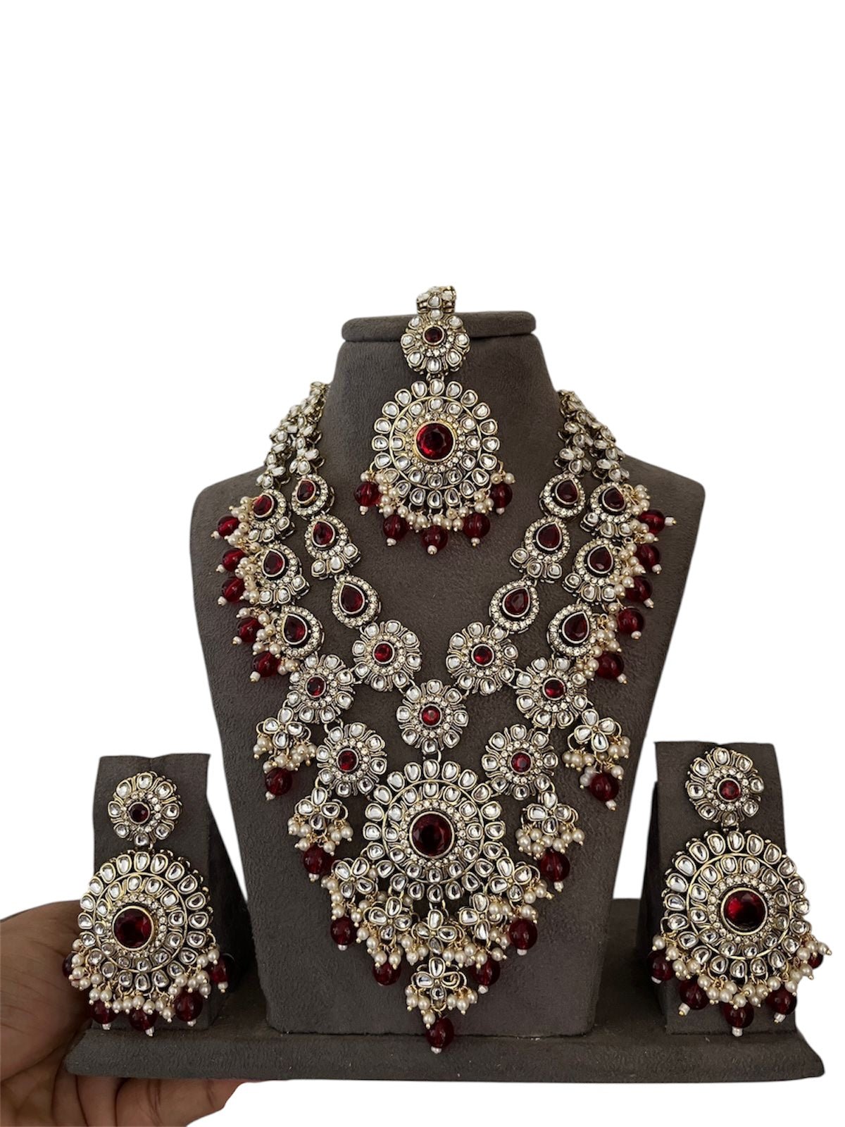 Jhalak Semi Bridal Set By Navrang