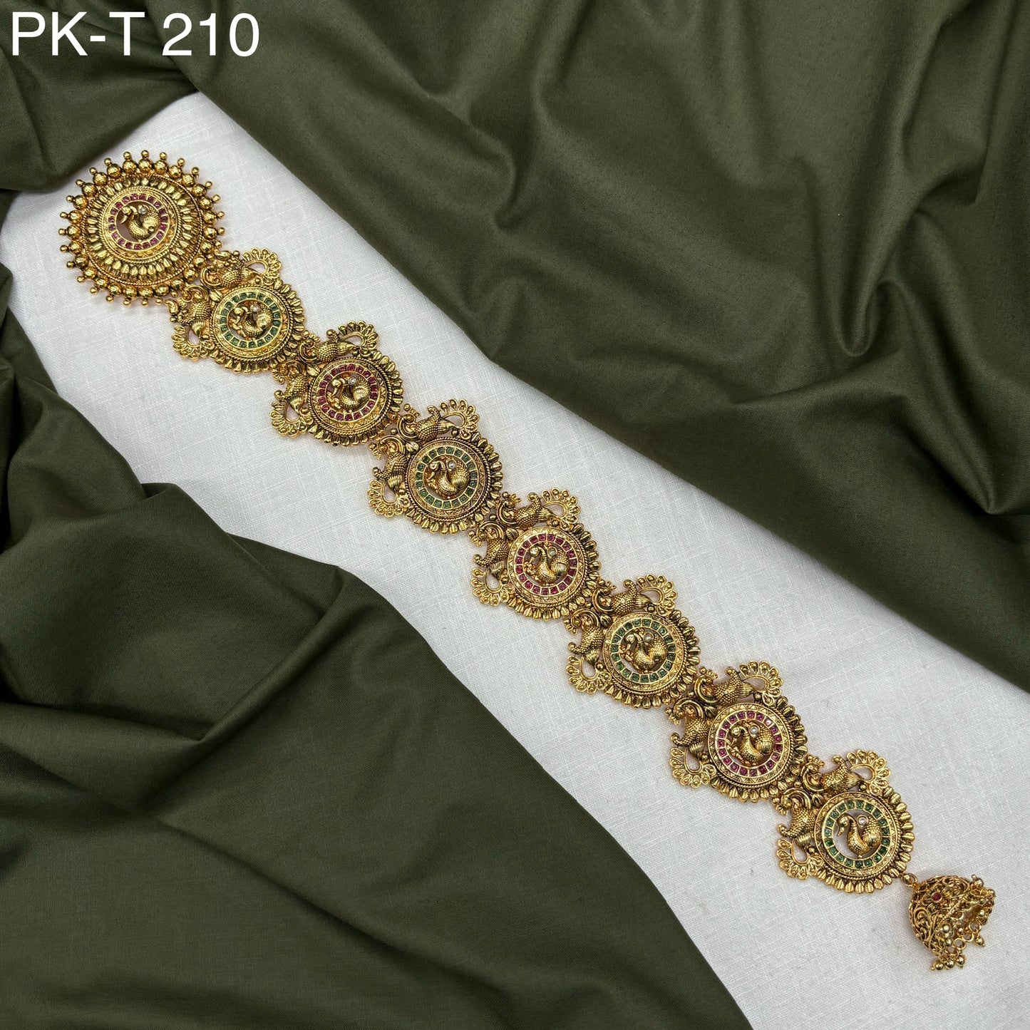Prabha Premium Quality Kempu Hair Choti by Navrang