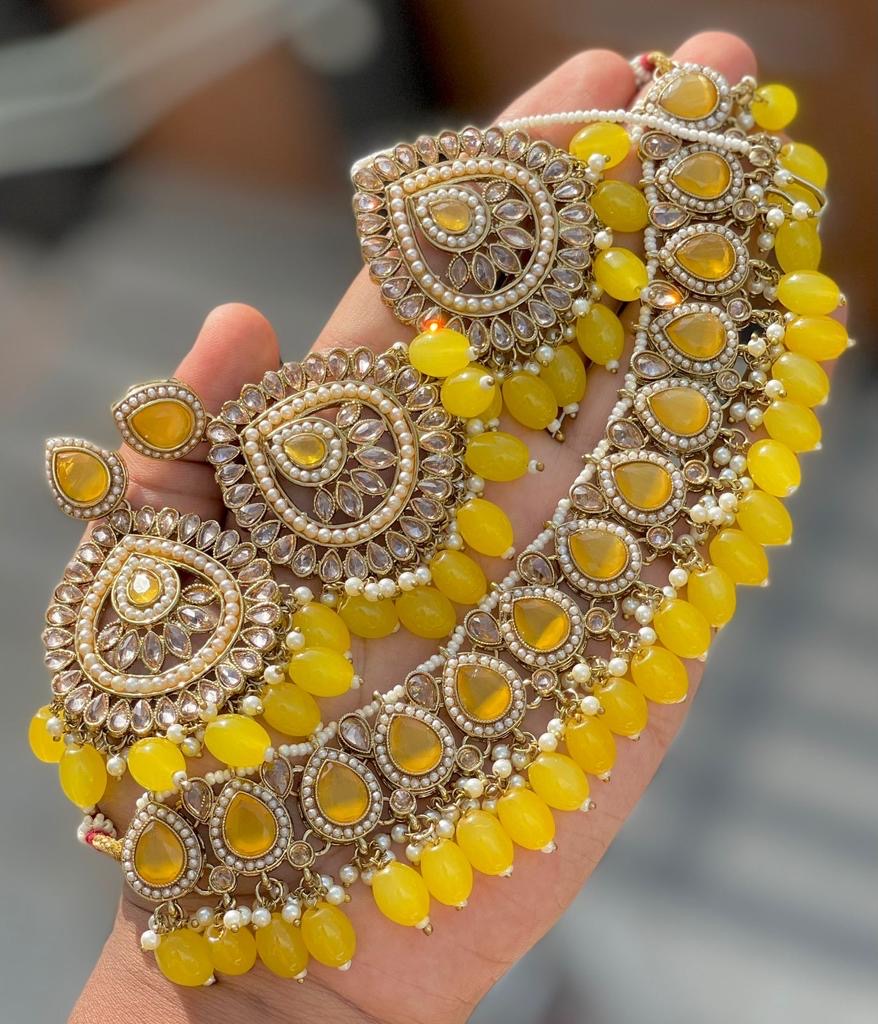 Jiya Haldi Necklace Set