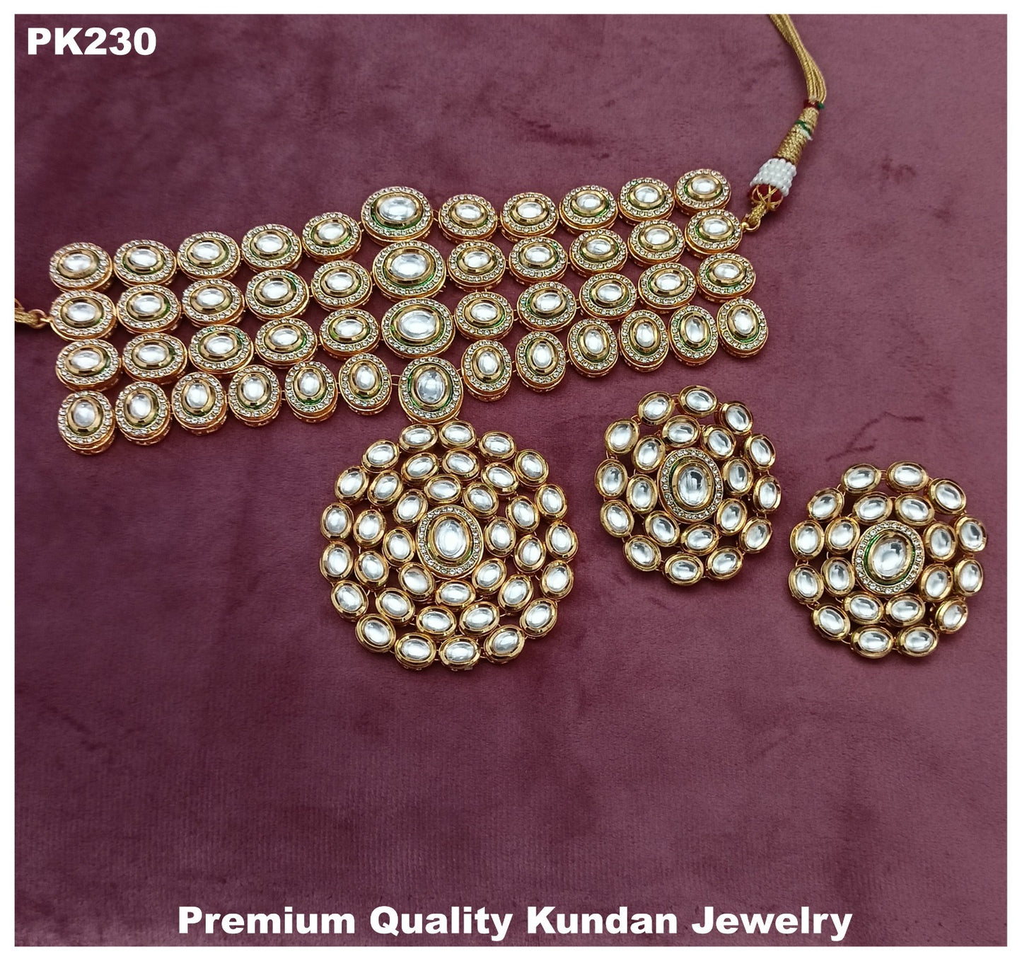 Nalini Kundan Bridal Jewellery set by Navrang
