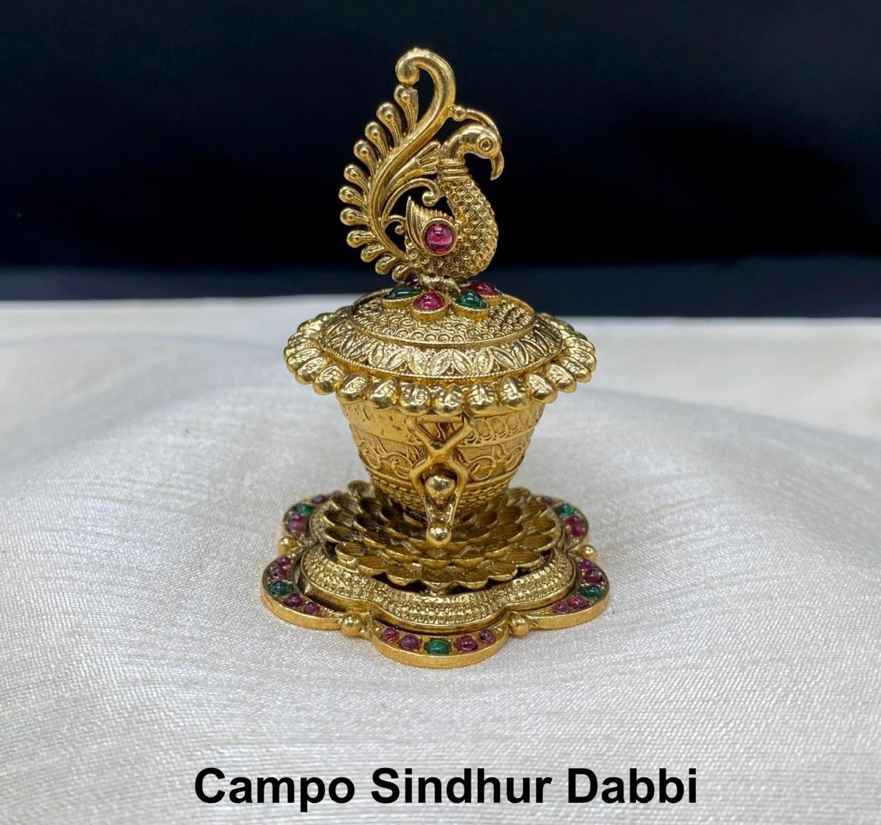 Peacock Sindoor Dani by Navrang