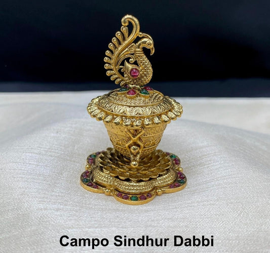 Peacock Sindoor Dani by Navrang