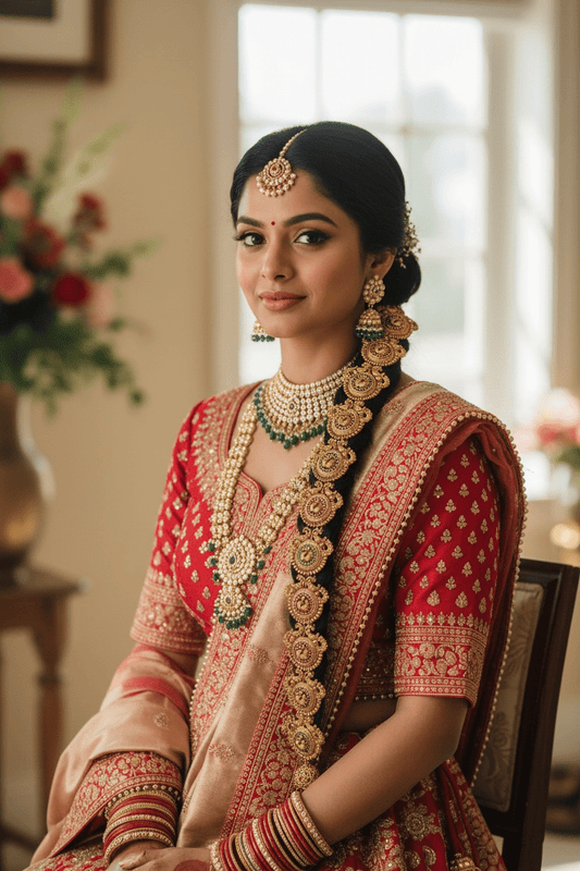 Prabha Premium Quality Kempu Hair Choti by Navrang