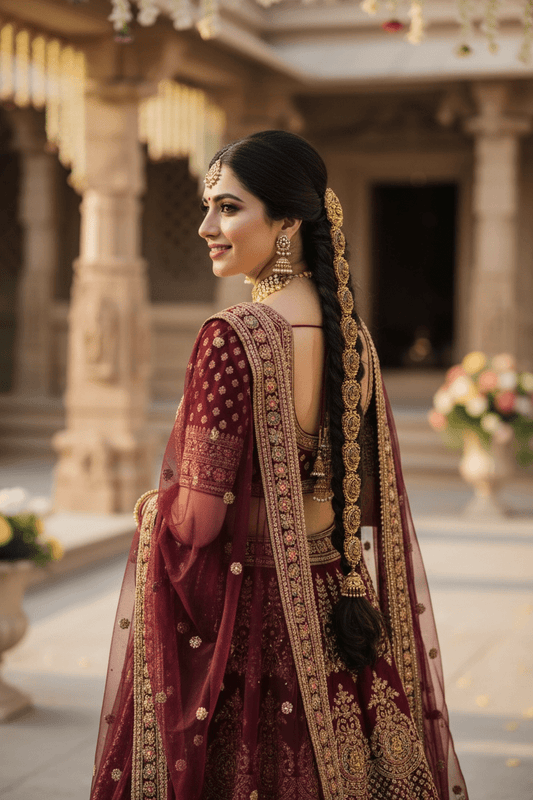 Rakshita Premium Quality Kempu Hair Choti by Navrang