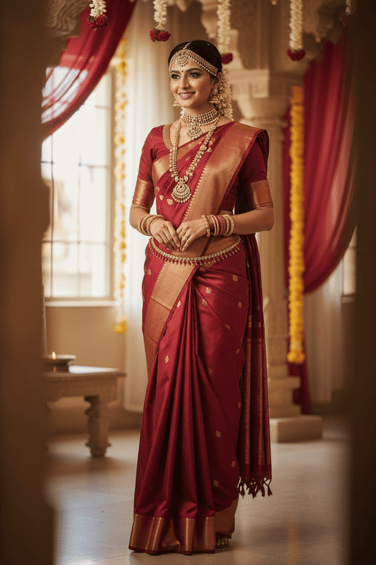 Rishika Premium Mehndi Plating Kamarbandh by Navrang