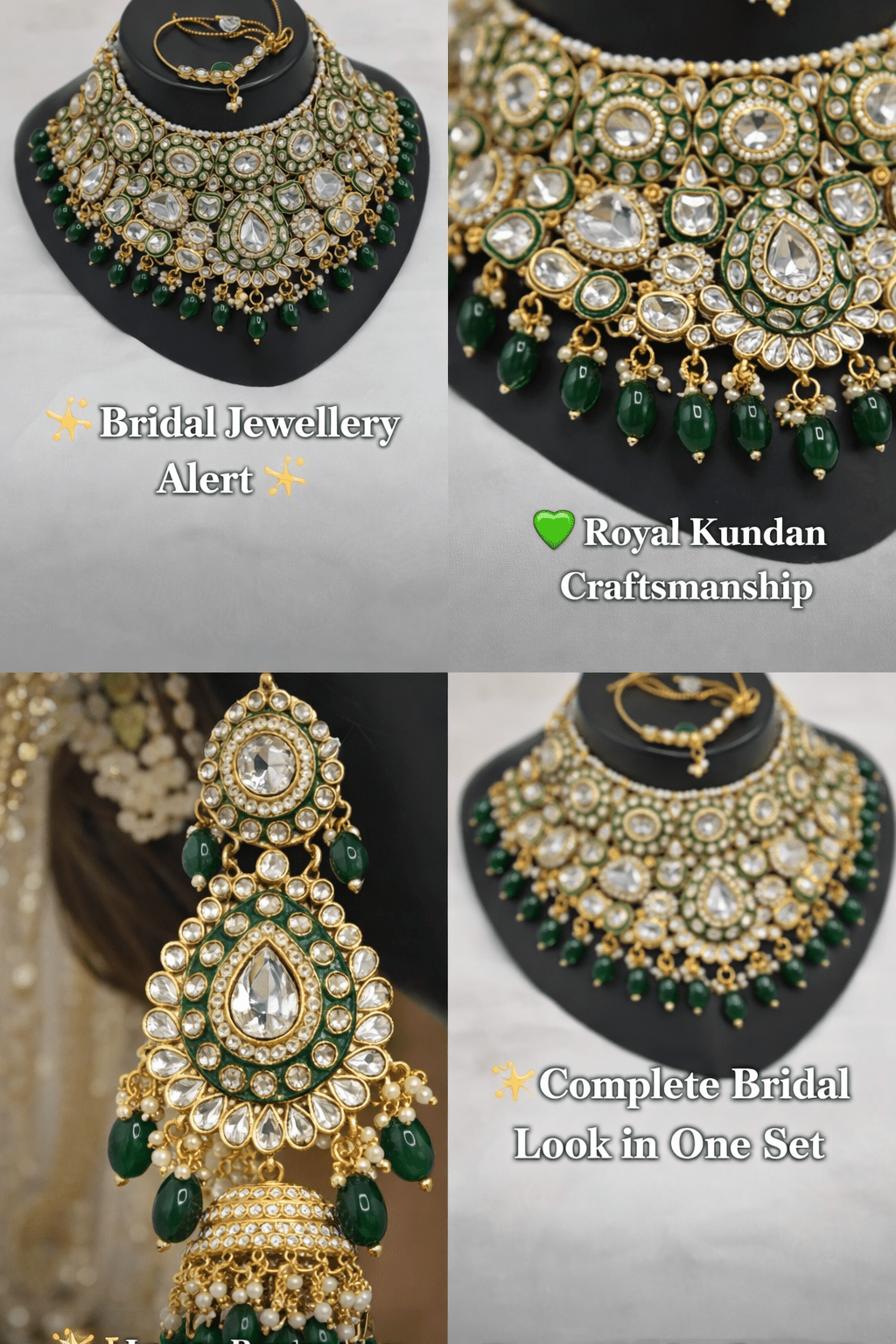 Thara Bridal Set By Navrang (Green)