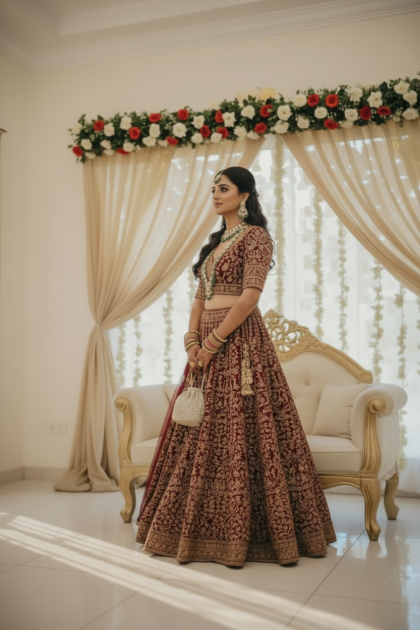 Prima Aura set by Navrang (Green)