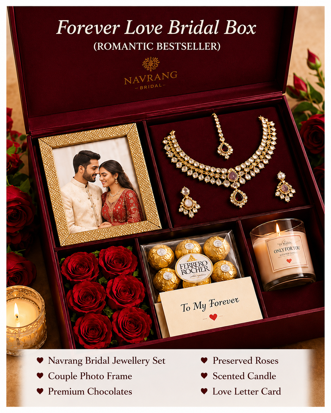 Romantic Love Premium Bridal Box
