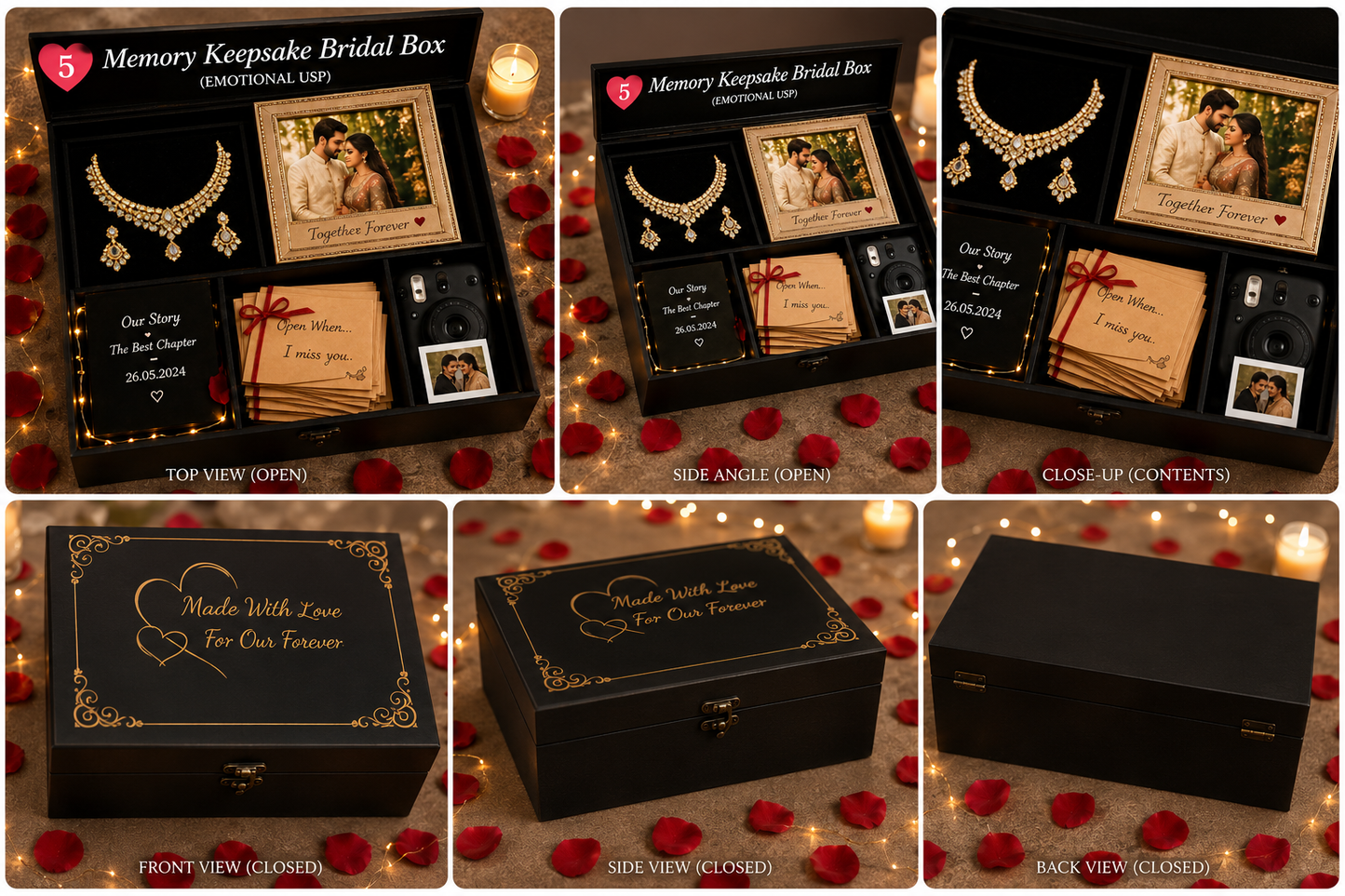 Memory Keepsake Bridal Box