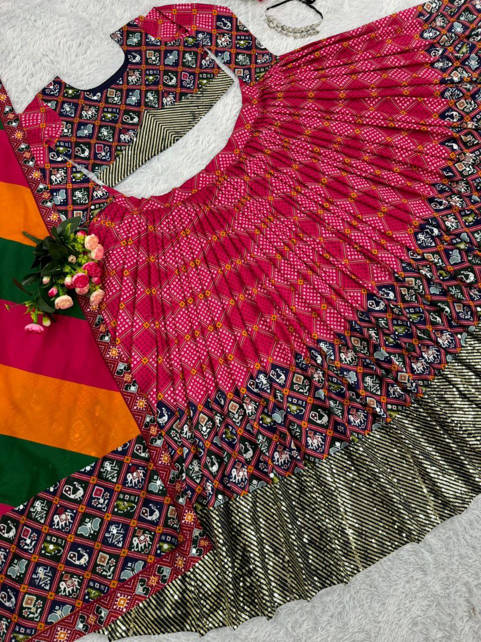 Navya Digital Printed Lehenga choli with dupatta