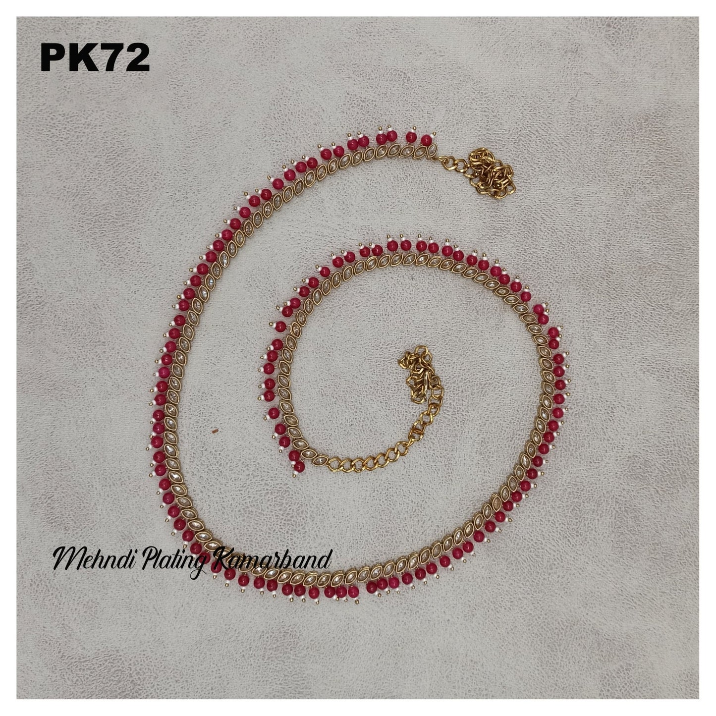 Rishika Premium Mehndi Plating Kamarbandh by Navrang